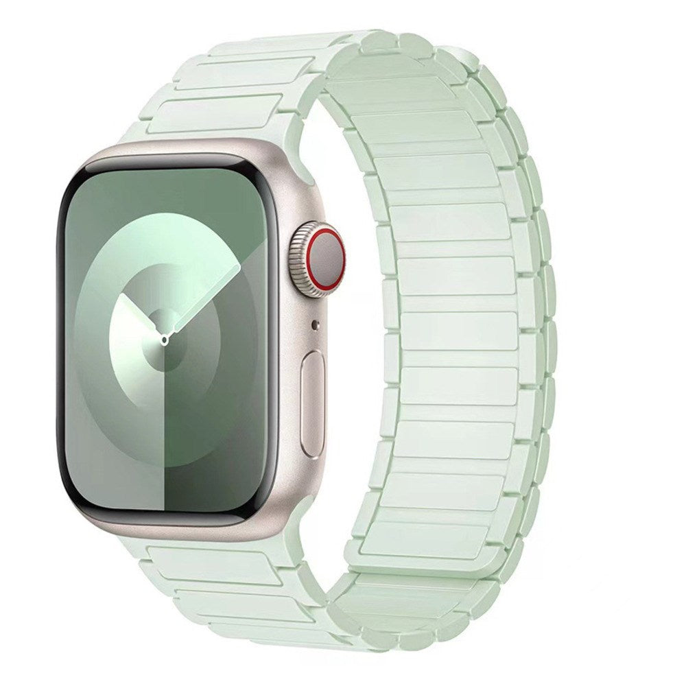 Apple Watch (38/40/41/42 mm) Lippa Magnetic Silicone Strap - Mint Green