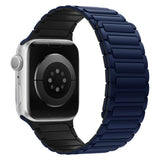 Apple Watch (38/40/41/42 mm) Lippa Magnetic Silicone Strap - Dark Blue