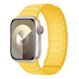 Apple Watch (42/44/45/46/49 mm) Lippa Magnetic Silicone Strap - Yellow