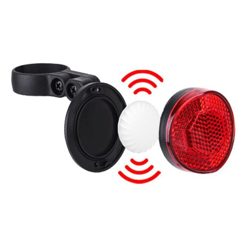 Lippa Bicycle Reflector with AirTag Holder - Red