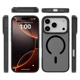 iPhone 17 Pro Lippa Hybrid Plastic Case - MagSafe Compatible - Matte / Black