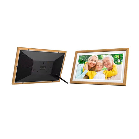 Lippa 15.6" Smart WiFi Photo Frame - Frameo - Wood