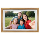 Lippa 15.6" Smart WiFi Photo Frame - Frameo - Wood