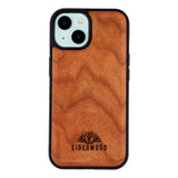 EIDERWOOD iPhone 14 / 13 Magnetic Wood Case - MagSafe Compatible - Cherry Wood