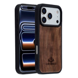 EIDERWOOD iPhone 17 Pro Magnetic Wood Case - MagSafe Compatible - Walnut Tree