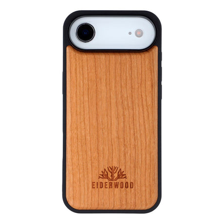 EIDERWOOD iPhone Air Magnetic Wood Case - MagSafe Compatible - Cherry Wood