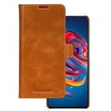 Samsung Galaxy A52s (5G) / A52 (4G / 5G) dbramante1928 Lynge 2-in-1 Genuine Leather Flip Case - Tan