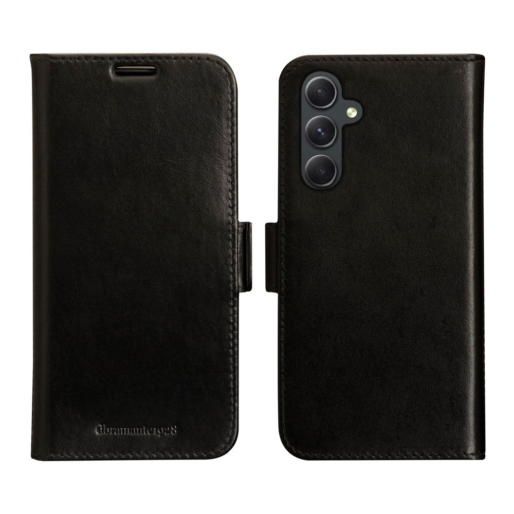 Samsung Galaxy A54 (5G) dbramante1928 Lynge 2-in-1 Genuine Leather Flip Case - Black