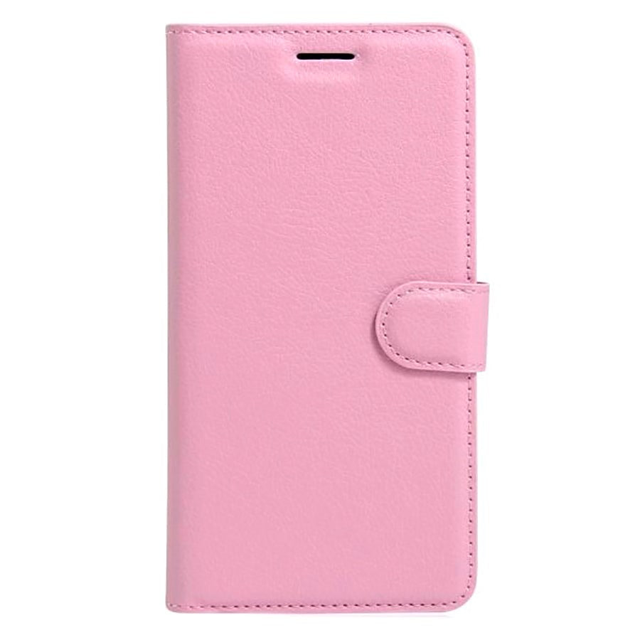 iPhone SE (2022 / 2020) / 8 / 7 Phone Wallet Case Soft Pouch Leather Pink