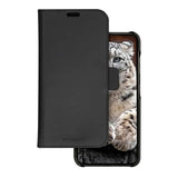 Samsung Galaxy S24 dbramante1928 Lynge Genuine Leather Magnet Flip Case - Black