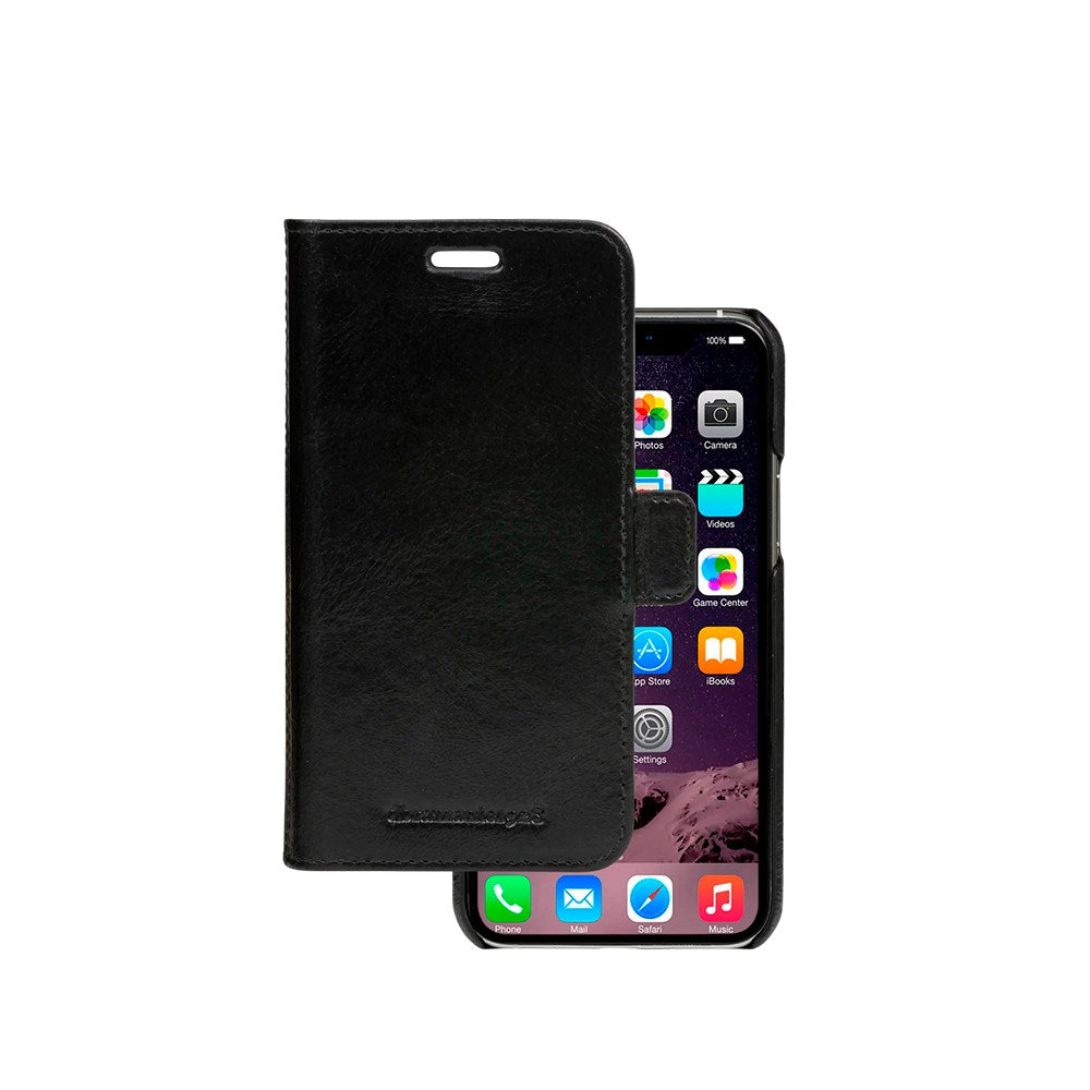 dbramante1928 Lynge 2-in-1 Flip Case - Genuine Leather - iPhone 11 Pro Max - Black