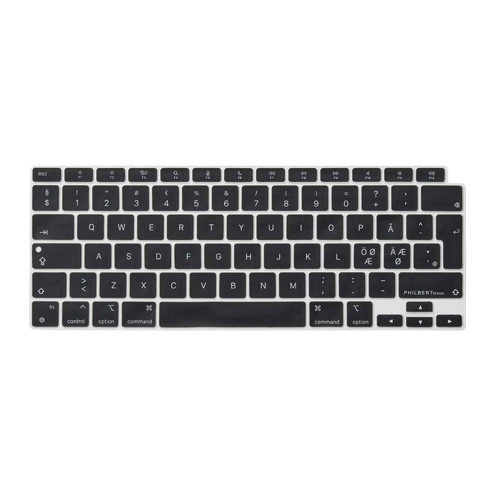 Philbert MacBook Air 13 (2020) Keyboard Case w. Nordic Keyboard - Black