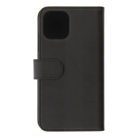 iPhone 12 Pro Max Deltaco 2-in-1 Faux Leather Flip Case - Black