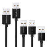 RavPower USB Cables in Different Lengths - Black