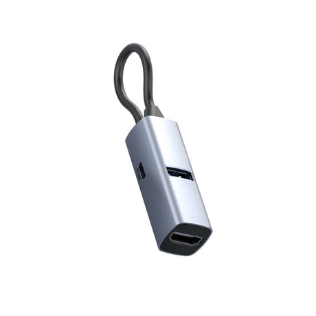 Mobile Origin 3-in-1 USB-C Hub - USB-A / USB-C / HDMI - Grey