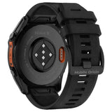 Universal Garmin 22mm QuickFit Mobile Origin Easy Strap Silicone Strap - Black