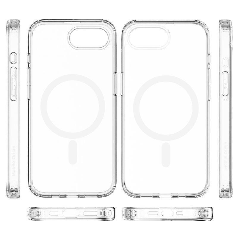 iPhone 17e / 16e Mobile Origin Hybrid Case - MagSafe Compatible - Transparent