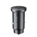 Car Charger Mobile Origin 30W with 2x USB-C - Black
