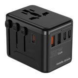 Travel Adapter Mobile Origin GaN 35W - EU / UK / US / AUS - Black