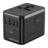 Travel Adapter Mobile Origin GaN 35W - EU / UK / US / AUS - Black