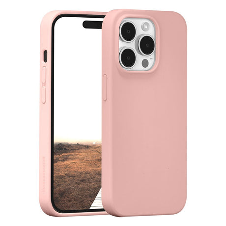 dbramante1928 iPhone 15 Pro Monaco Case - 100% Recycled Plastic - MagSafe Compatible - Pink Sand