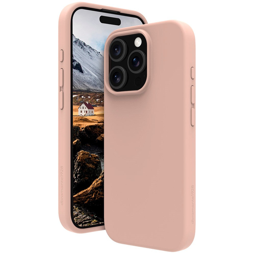 dbramante1928 iPhone 16 Pro Monaco Case - MagSafe Compatible - Pink Sand