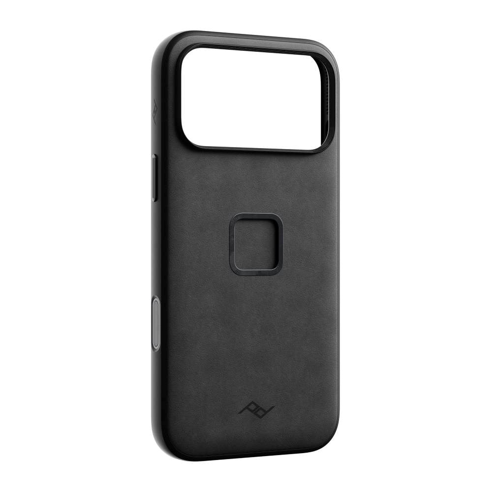 iPhone 18 Pro Max Peak Design Everyday Case - MagSafe Compatible - Black Leather