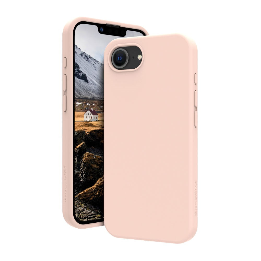 dbramante1928 iPhone iPhone 16e Monaco Case - MagSafe Compatible - Pink Sand