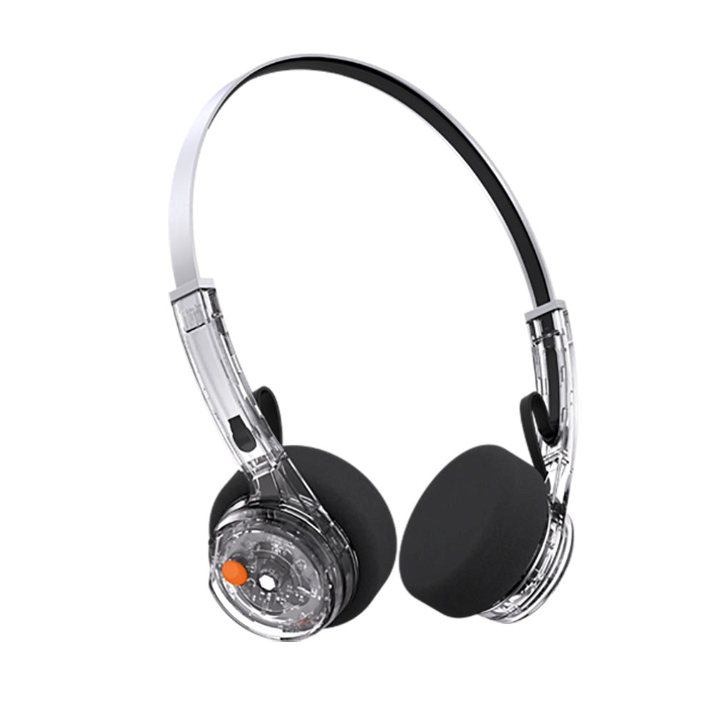 Mondo By Defunc Wireless On-Ear Headphones - Black / Transparent