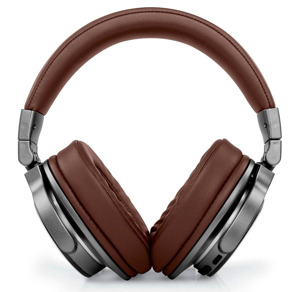 Muse M-278 BT Headset Over-ear Leather - Brown