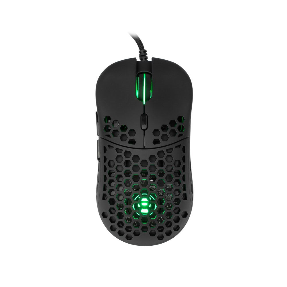 White Shark NAGINATA Gaming Mouse - 6D / 16000 DPI - Black
