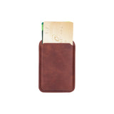 Gear Onsala Card Holder Magnetic Faux Leather - MagSafe Compatible - Brown