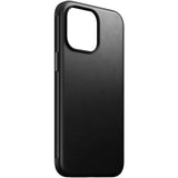 iPhone 15 Pro Max Nomad Modern Leather Case - MagSafe Compatible - Black