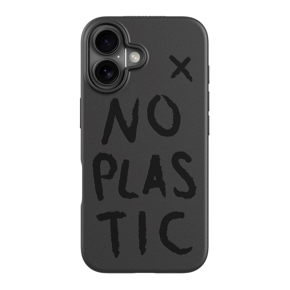 agood company iPhone 16 PLNTPRTCT Case - Black / No Plastic