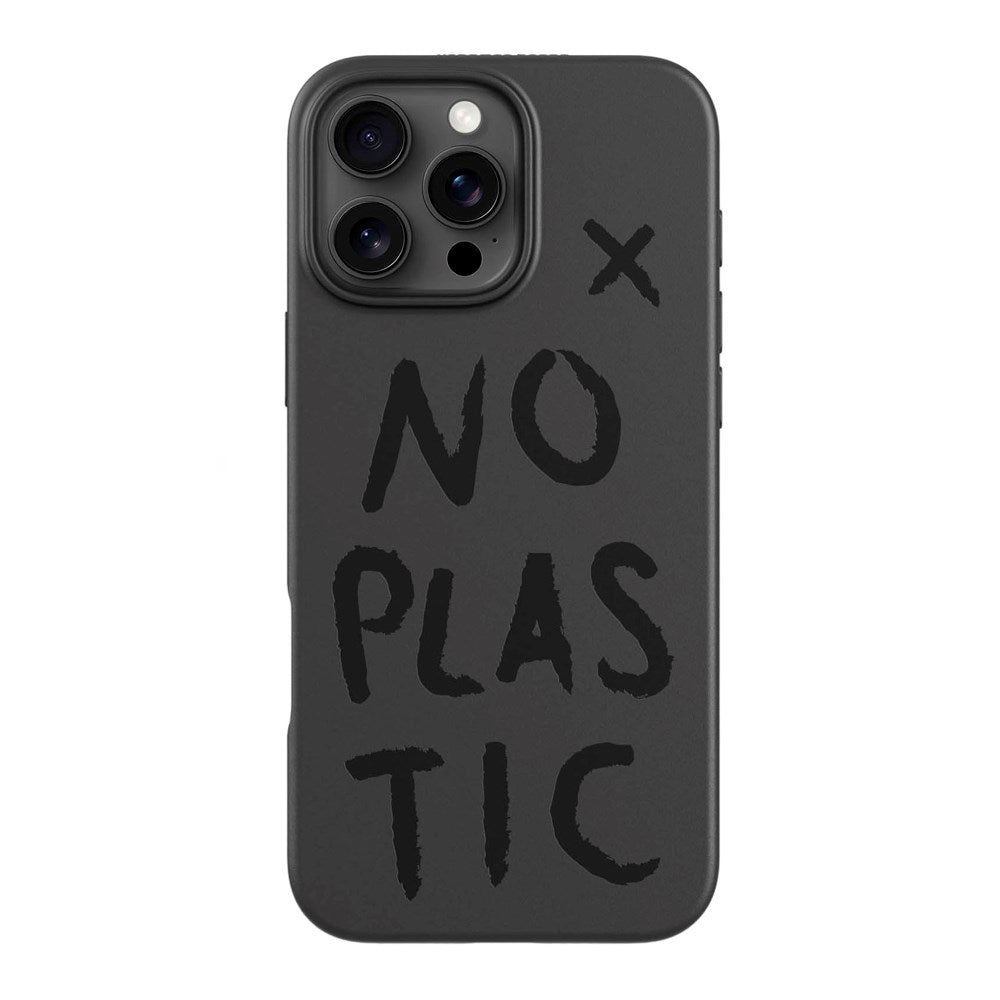 agood company iPhone 16 Max Pro PLNTPRTCT Case - Black / No Plastic