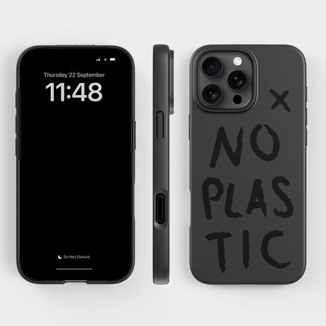 agood company iPhone 16 Max Pro PLNTPRTCT Case - Black / No Plastic