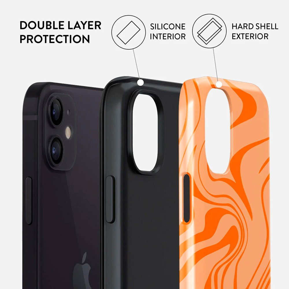 Burga iPhone 12 / 12 Pro Tough Fashion Case - High Vibrations