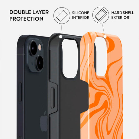 Burga iPhone 15 Tough Fashion Case - High Vibrations