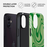 Burga iPhone 12 / 12 Pro Tough Fashion Case - Funky Sensation