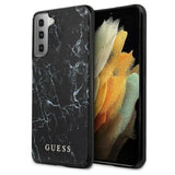 Samsung Galaxy S21+ (Plus) Guess Hardcase Marble Case - Black