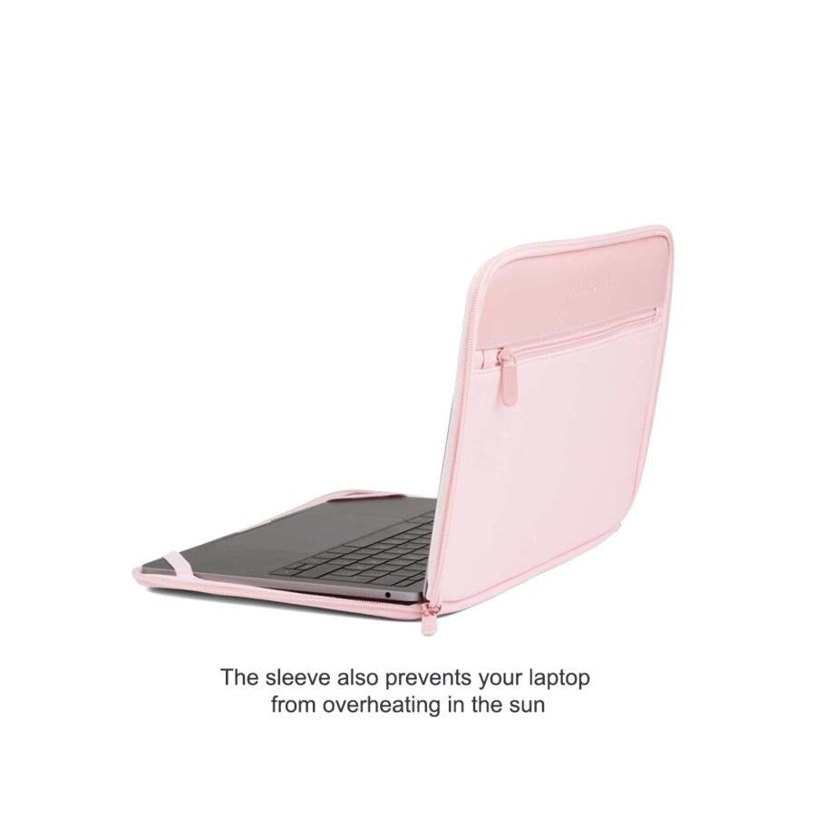 Philbert MacBook 15-16" Sleeve with Built-in Sun / Privacy Shield - Pink