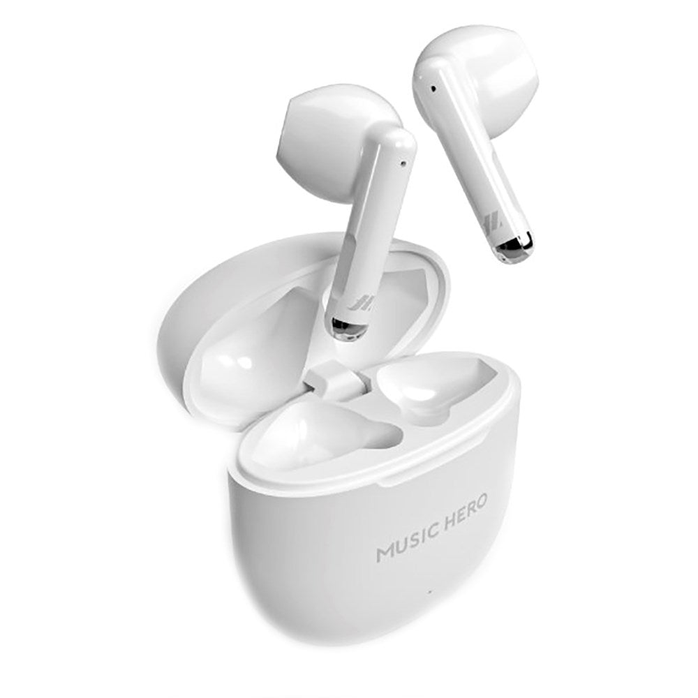 MUSIC HERO Nubox True Wireless Stereo In-Ear Headphones - White