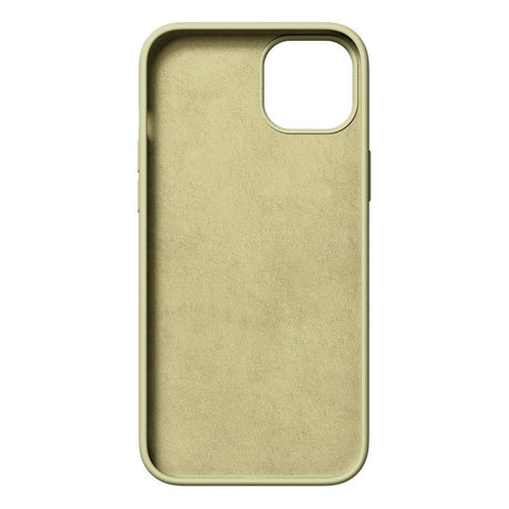 Nudient iPhone 15 Base Silicone Case - Pale Yellow