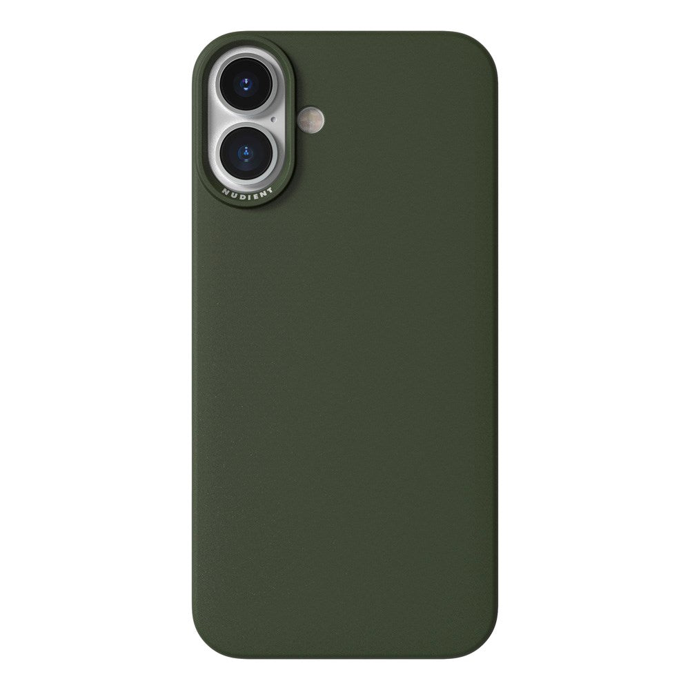 Nudient Thin Case iPhone 16 Plus Case - MagSafe Compatible - Pine Green