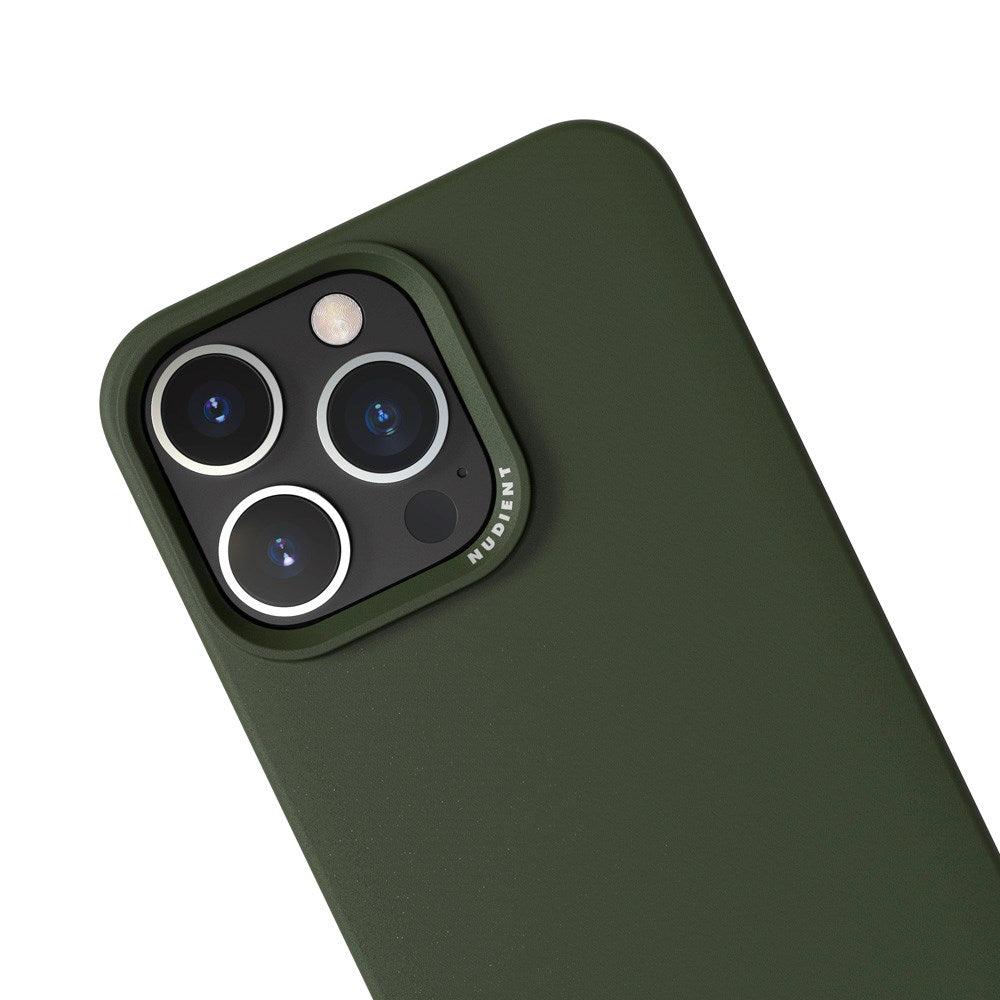 Nudient Thin Case iPhone 16 Pro Max Case - MagSafe Compatible - Pine Green