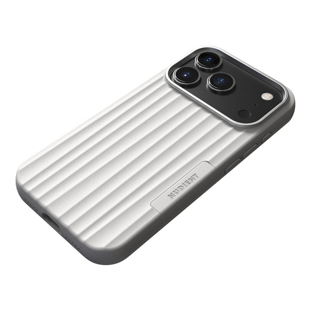 iPhone 18 Pro / 17 Pro Nudient Bold Case - MagSafe Compatible - Chalk White