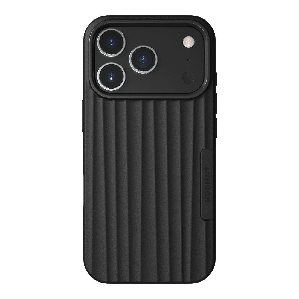 iPhone 18 Pro / 17 Pro Nudient Bold Case - MagSafe Compatible - Charcoal Black