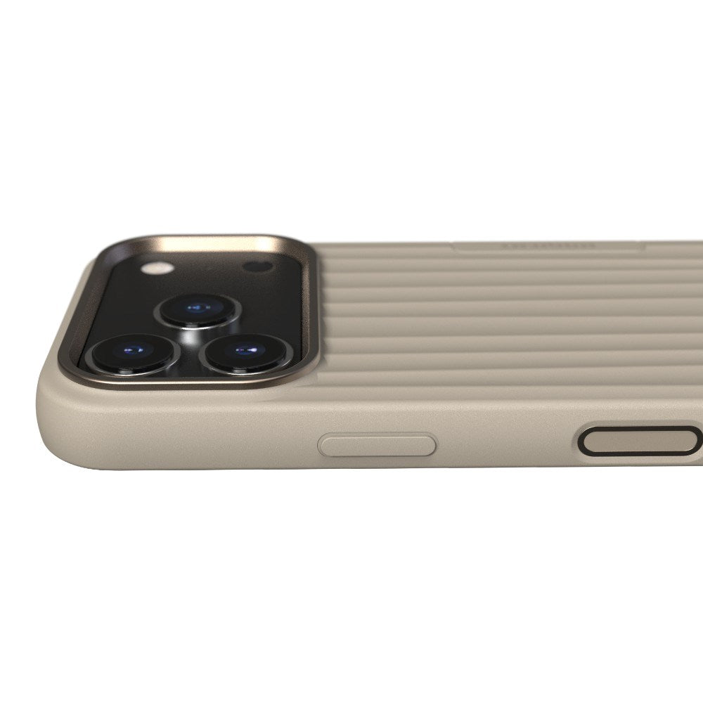 iPhone 18 Pro / 17 Pro Nudient Bold Case - MagSafe Compatible - Linen Beige