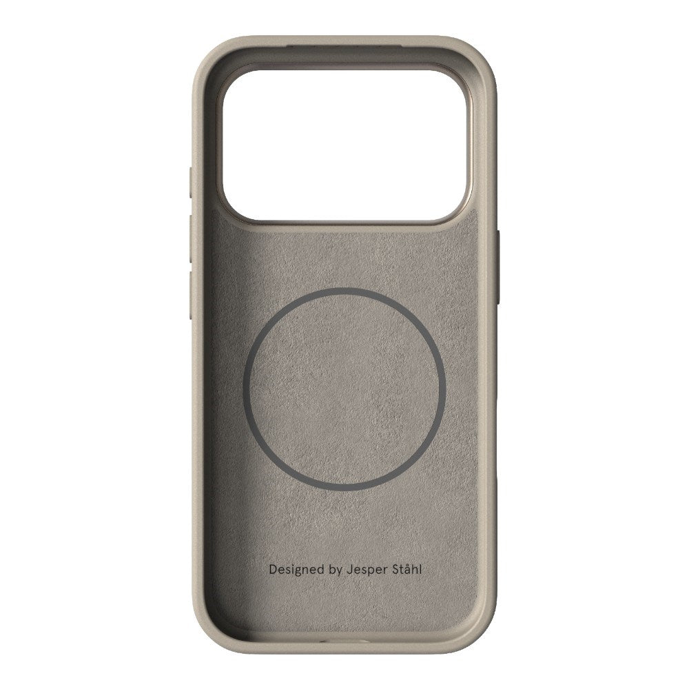 iPhone 18 Pro / 17 Pro Nudient Bold Case - MagSafe Compatible - Linen Beige