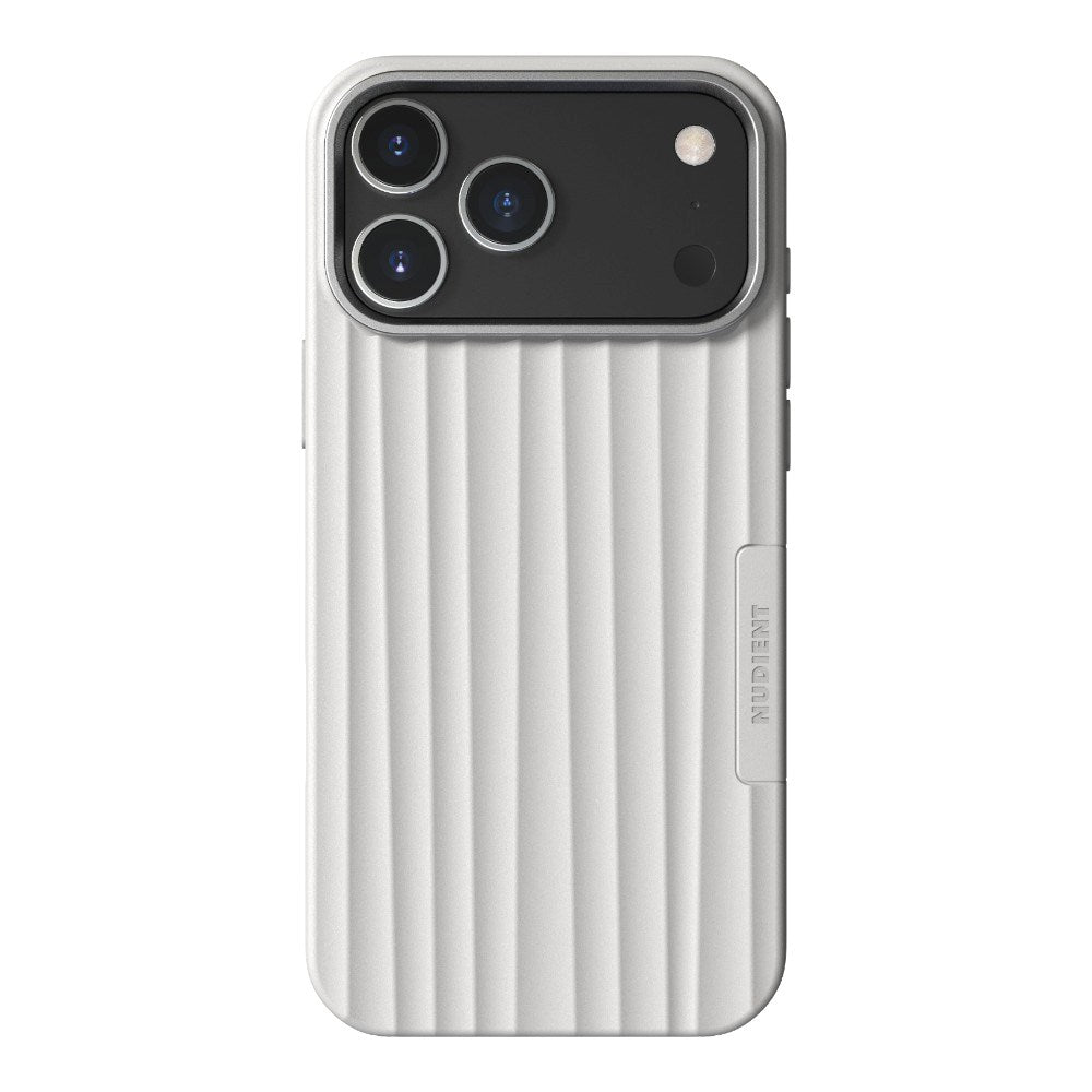 iPhone 18 Pro Max / 17 Pro Max Nudient Bold Case - MagSafe Compatible - Chalk White